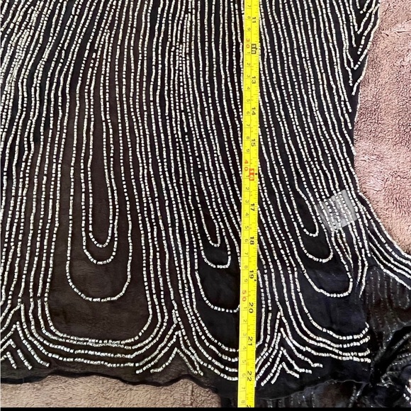 Parker Beaded Art Deco Tank size S - Picture 8 of 10